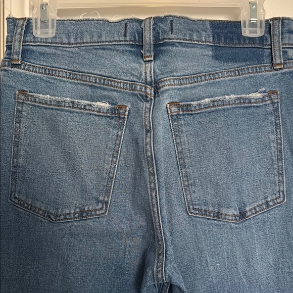 NWOT - Abercrombie & Fitch Blue The Mom High Rise Jeans - Picture 6 of 8